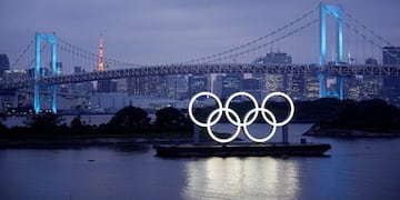 El Comité Olímpico realizó una ceremonia a falta de un año para el inicio de Tokio 2020\u002E (Foto: Franck Robichon/EFE)