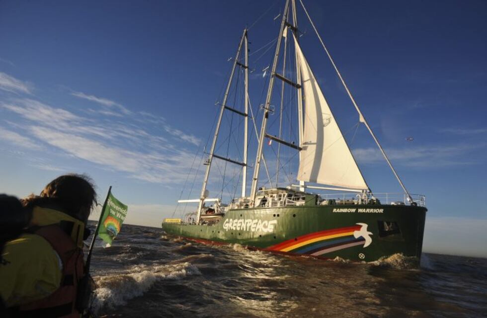 Abrieron al público el barco de Greenpeace y se puede visitar hasta el domingo
