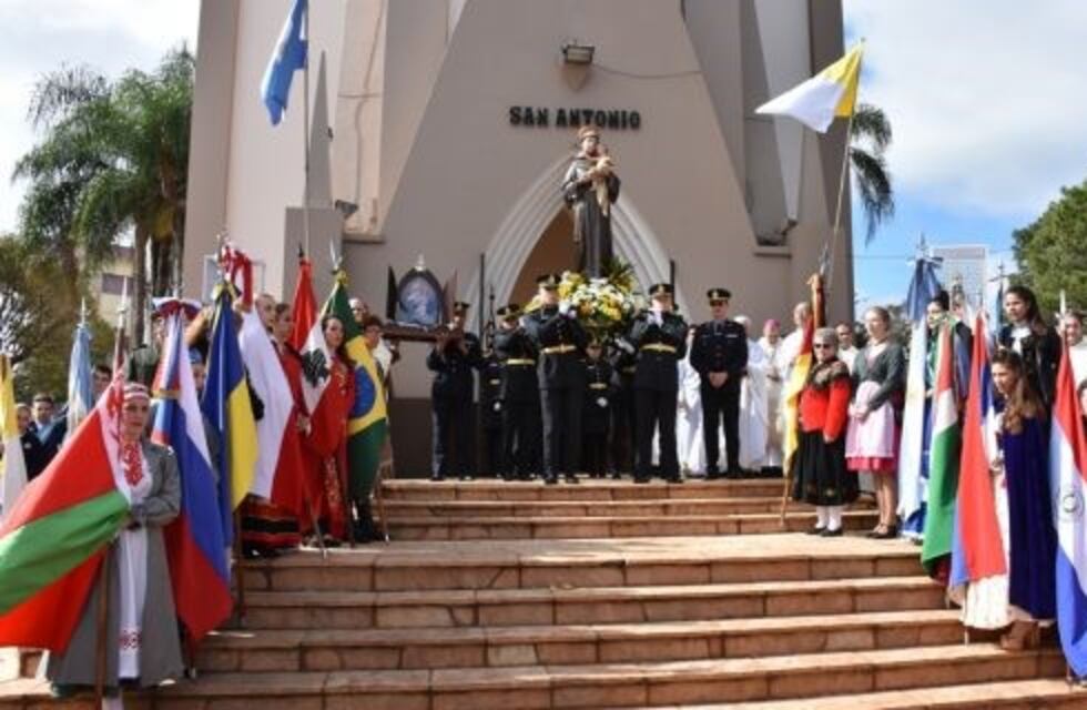 Oberá celebra el día de su Santo Patrono, San Antonio de Padua