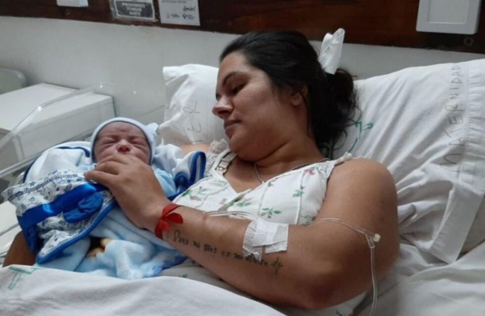 "Juan Ángel" el primer bebé del año nacido en Gualeguaychú