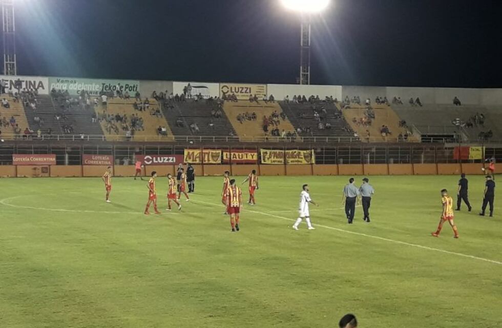 A Boca Unidos le empataron en el final del partido
