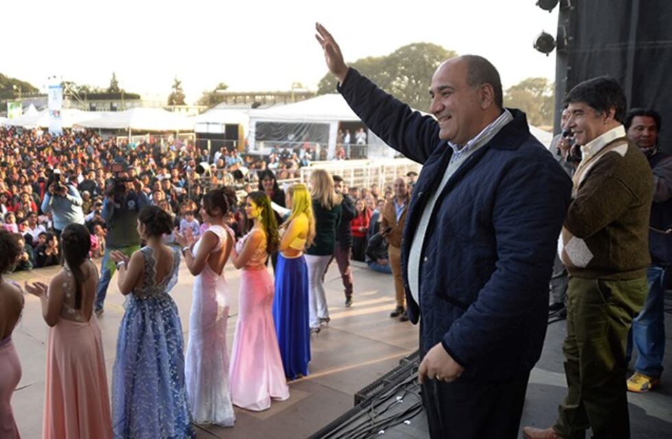 Manzur se mostró feliz por la convocatoria de la Expo Interior