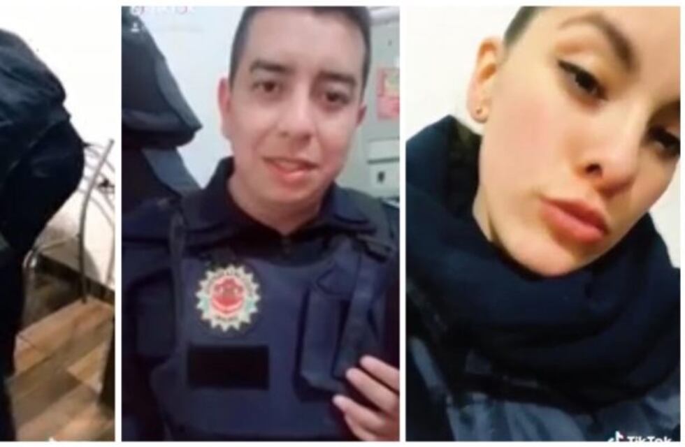 Pasiva para policías que usaron TikTok, en Dean Funes