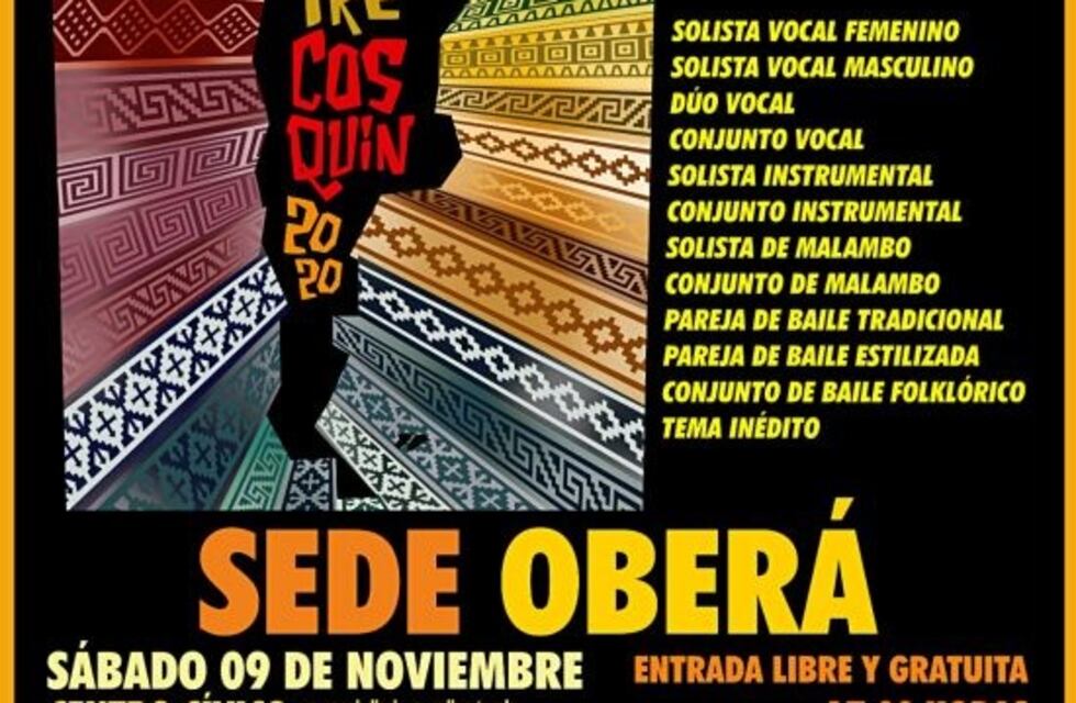 ¡Se viene el PreCosquín!: ya están abiertas las inscripciones