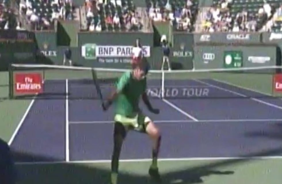 ¡Magistral! Del Potro hizo el punto del año con una Gran Willy