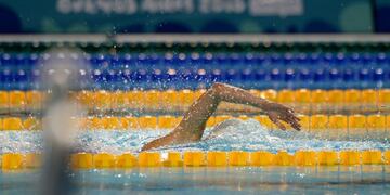Delfina Dini y Delfina Pignatello en la final de los 400 metros libre\u002E