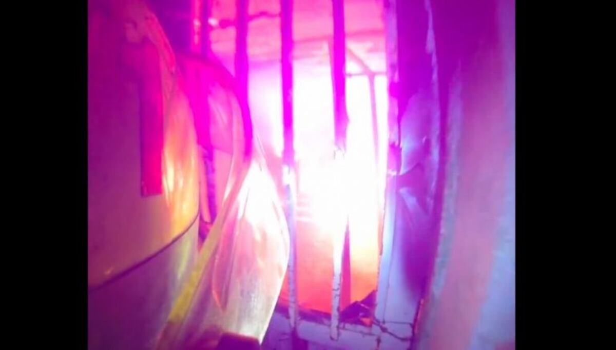 Incendio en Arroyito