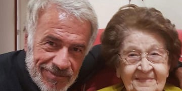 De la Sota y su madre