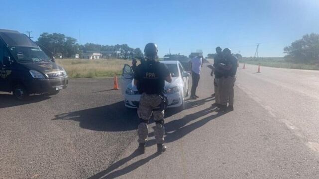 Controles antinarcóticos en el sur provincial (Ministerio Público Fiscal)