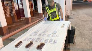 En medio de la trama del fentanilo contaminado, Gendarmería incautó 500 dosis de la droga en un envío. (Gentileza)