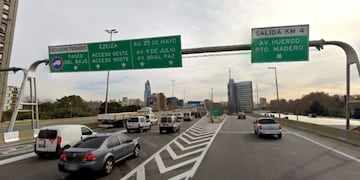 Qué autopistas estarán cerradas el fin de semana.