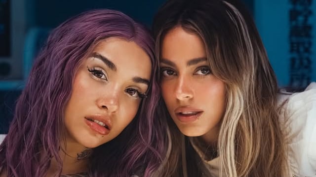 ¿Hubo beso? La picante escena de Tini Stoessel y María Becerra en el videoclip de “Hasta que me enamoro”