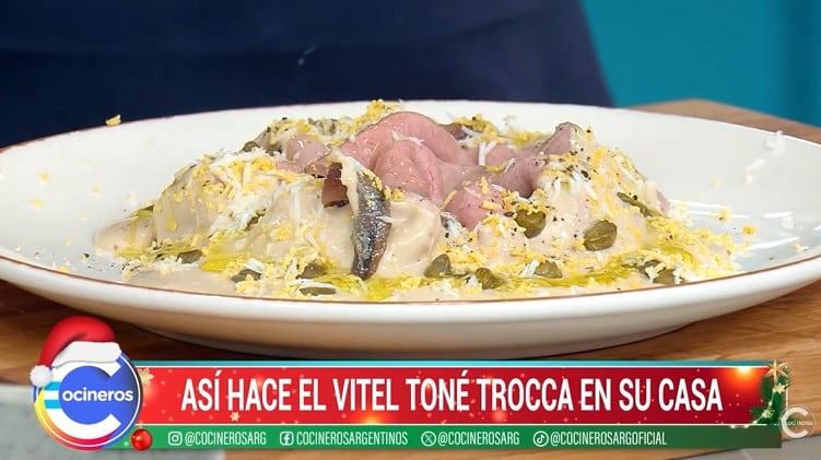 Cómo hacer vitel toné para estas Fiestas: la receta infalible de Fernando Trocca, de Cocineros Argentinos