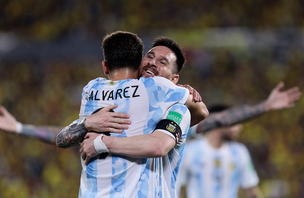 Julián Álvarez de Calchín, marcó su primer gol en la Selección Argentina y sueña con el Mundial de Qatar