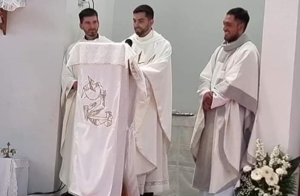 Tres jóvenes fueron ordenados sacerdotes en Punta Alta