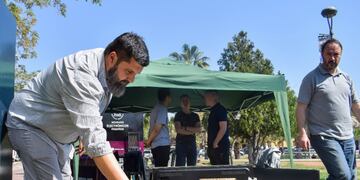 Godoy Cruz dispuso el Polo Ambiental Güemes para la recepción de residuos electrónicos (RAEE). Trabajan de lunes a viernes de 8 a 17. Gentileza Municipalidad de Godoy Cruz