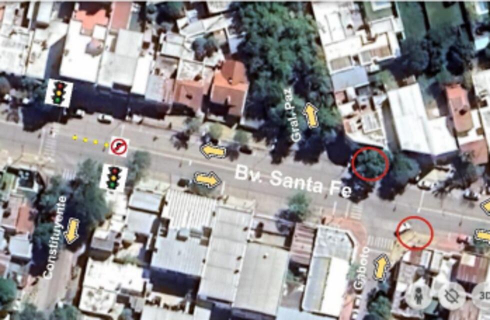 Piden trasladar semáforos de avenida Santa Fe