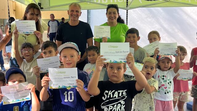 BiciEscuelas llegó a más de 500 chicos