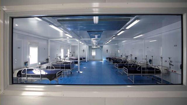 Refuerzan la atención en el hospital modular del Polo Sanitario. (Gobierno de Córdoba)