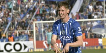 Tadeo Allende, autor del gol del empate frente a Instituto (su ex club).