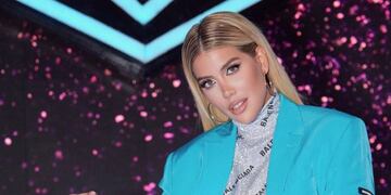 Wanda Nara en "¿Quién es la máscara?".