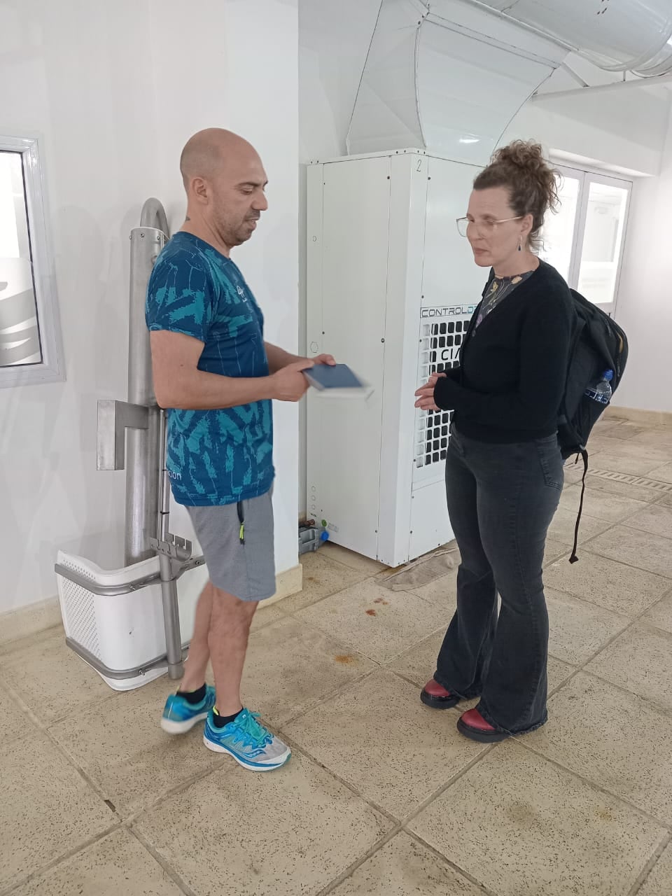 El Natatorio Municipal de Gonzales Chaves recibió a la escritora Melina Pogorelsky