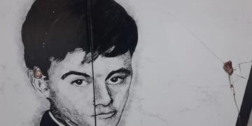 Vandalizaron monumento que recuerda a Néstor Siracusa