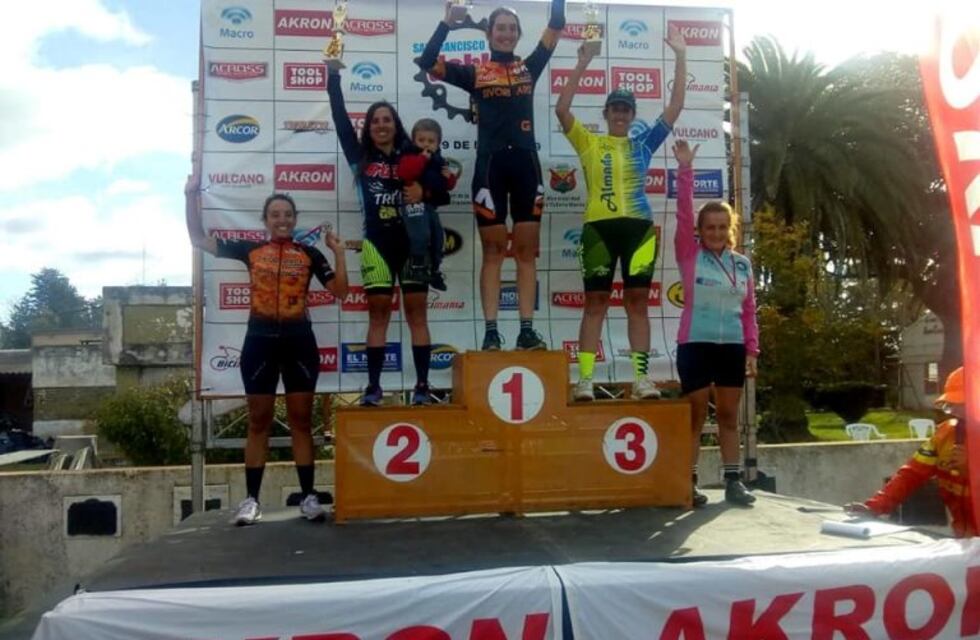 Lorena Carrera de Arroyito hizo podio en la Doble San Francisco - Miramar Rural Bike