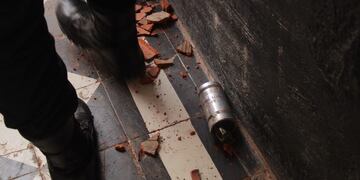 Incidentes en Sporting - Villa Mitre