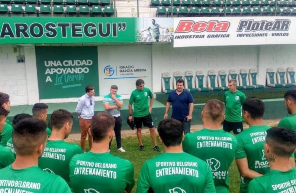 Presentaron a Mazzola y ya prepara el equipo para el domingo