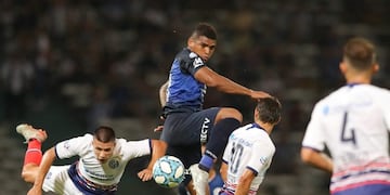 Rafael Pérez cumplió una buena actuación en Talleres