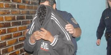 El malviviente fue interceptado en Juan B\u002E Justo y Alvear y se le sustrajo el rodado\u002E (Policiales San Nicolás)