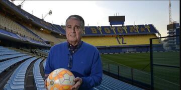 Ángel Clemente Rojas y el escenario en el que tantas veces brilló (Gustavo Gavotti)