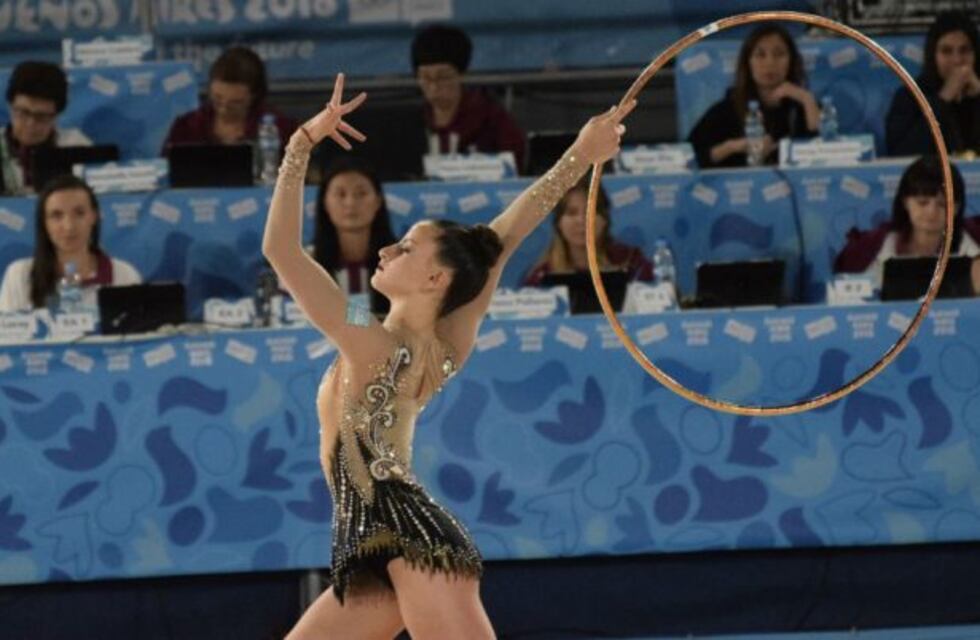 Buenos Aires 2018: Celeste D'Arcángelo, 33 en la general de rítmica