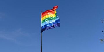 Se viralizó en las redes la polémica por la bandera, que además de todo no es la representativa del Orgullo LGBTIQ\u002E