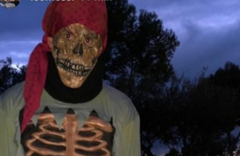 Lionel Messi se disfrazó de pirata para celebrar Halloween