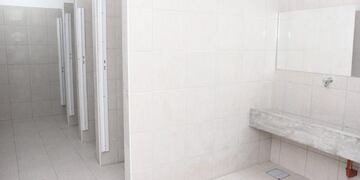 Inauguración de baños públicos en Carlos Paz\u002E