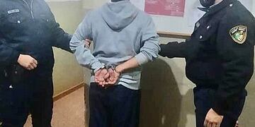 El violento padrastro terminó tras las rejas\u002E