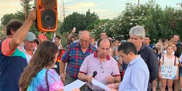 Walther Marcolini protesta por la 7722