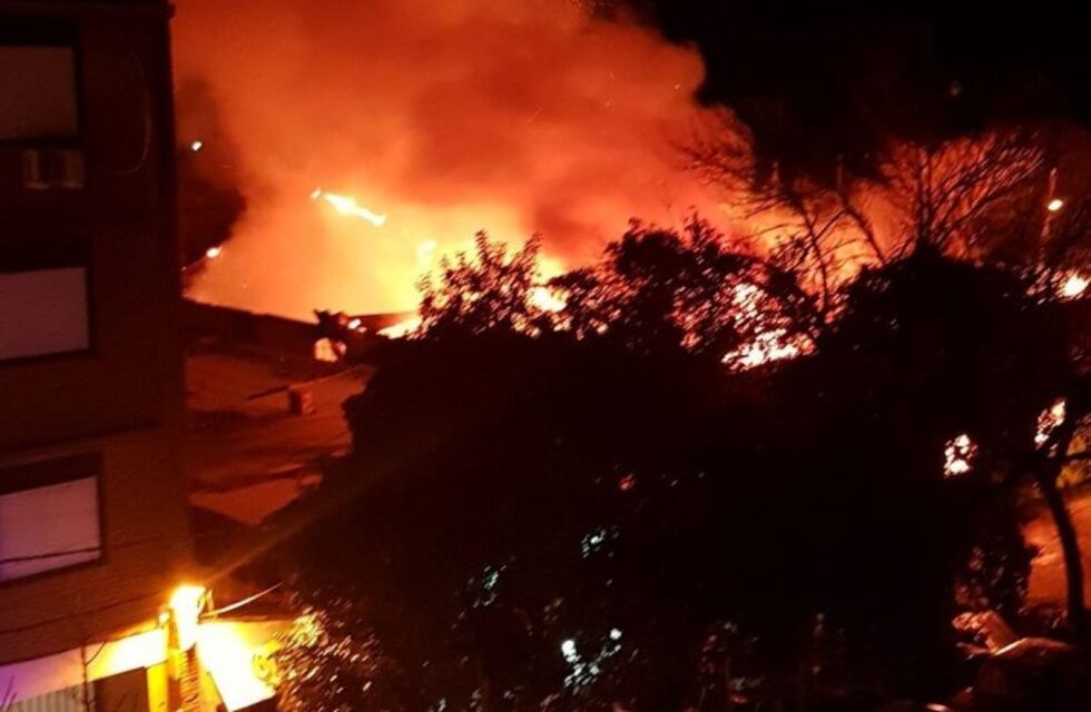 Comedor comunitario sufrió un importante incendio en República de la Sexta