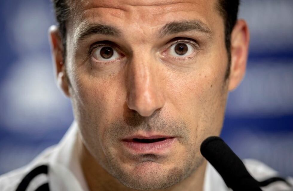 Lionel Scaloni publicó una foto de cómo quedó su rostro tras el accidente sufrido en Mallorca