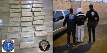 Secuestraron una encomienda con droga valuada en 8 millones de pesos