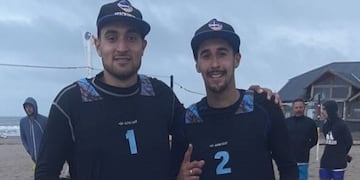 Fernando y Manuel Carus ganaron el Torneo de Claromecó