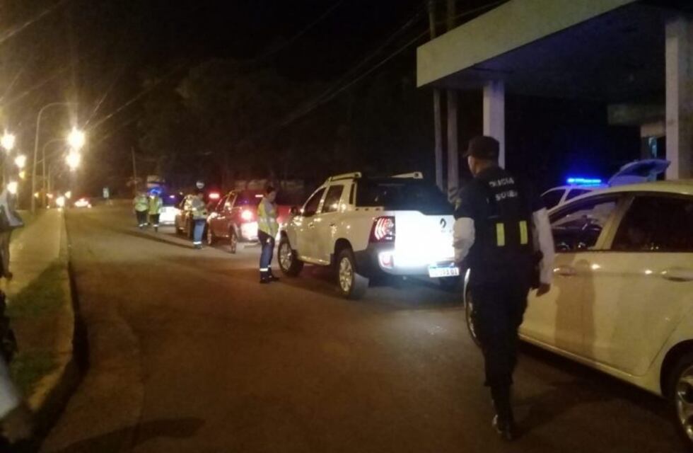 Este fin de semana se retuvieron 15 licencias de conducir tras operativos de tránsito