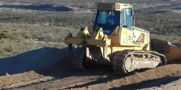 Vialidad Provincial trabaja en la zona de Camarones\u002E