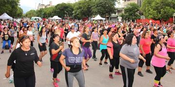 Día de la Madre, con actividad física, en Jujuy