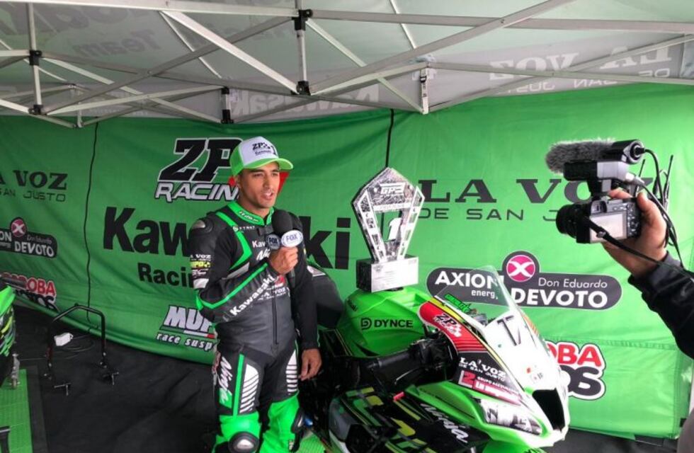 Andrés González ganó el Superbike Latinoamericano