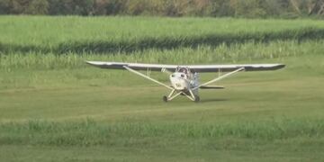 Se estrelló una avioneta en Tucumán\u002E