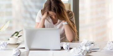 El estrés aumenta por fin de año. (Imagen ilustrativa Web)