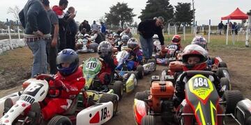 3a fecha del Provincial cordobés de Karting sobre tierra, en Villa Nueva (1° julio 2018)